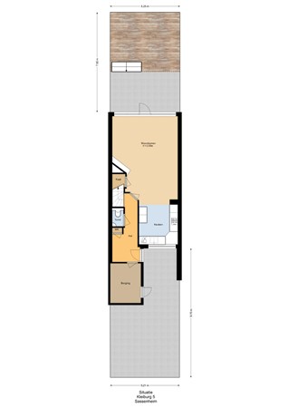 Floorplan - Kleiburg 4, 2171 DR Sassenheim